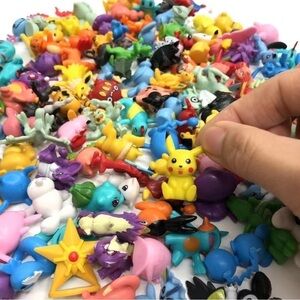 Lot of 24 Pokémon Figurines Toys | Made with PVC | RANDOM SELECTION | 2-3CM EACH